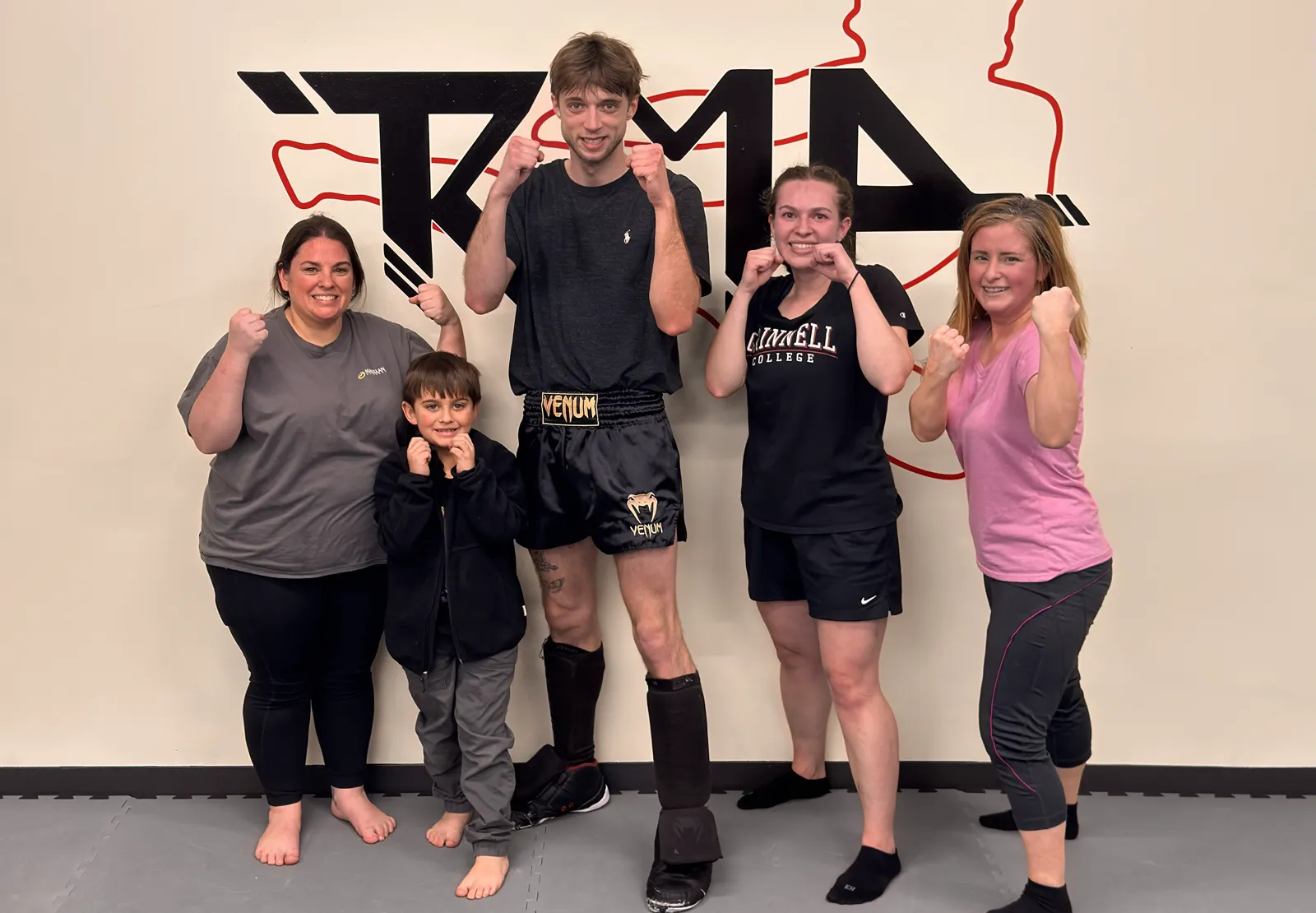 Women's Kickboxing class at Rains Martial Arts